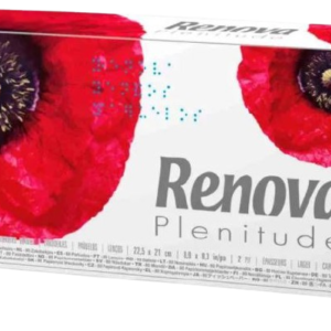 L Faciais RENOVA PLENITUDE Maxi 30Branco CXA