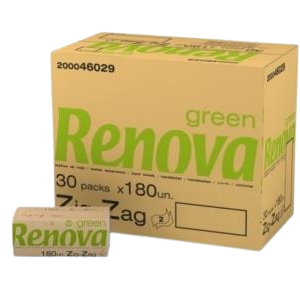 T Mão Folha renovagreen ZZ 180×30 CXA