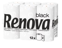 Pap Higiénico Renova BLK 200 2f 12rlx4 EMB.