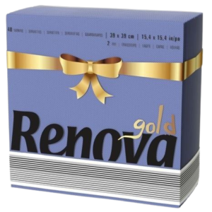 Guardanapos RENOVA GOLD X30 Dark Blue CXA