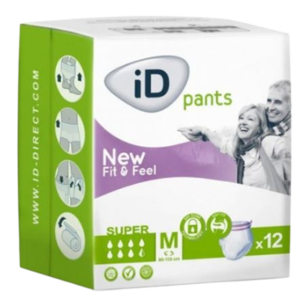 FRALDA CUECA ID SUPER M C/ EMB